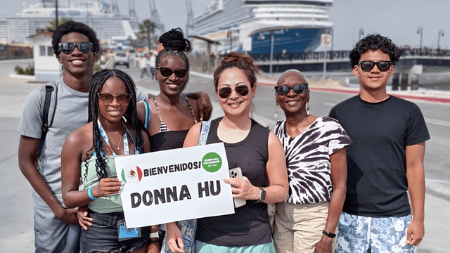 Family enjoying a customized tour with Ensenada Excursions and Tours, guided by Jesse Ryan Atkinson, showcasing local adventures