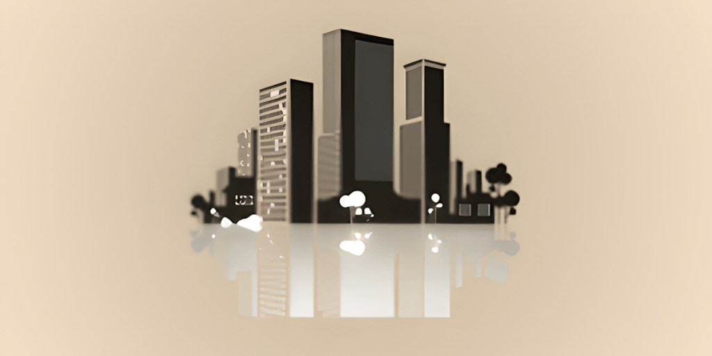 CondoCorp Services logo featuring a modern city skyline on a light background.