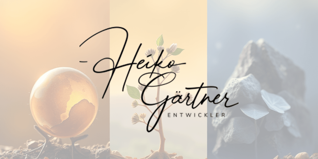 "Heiko Gärtner's Waterfall Journey logo, symbolizing growth, clarity, and transformation."