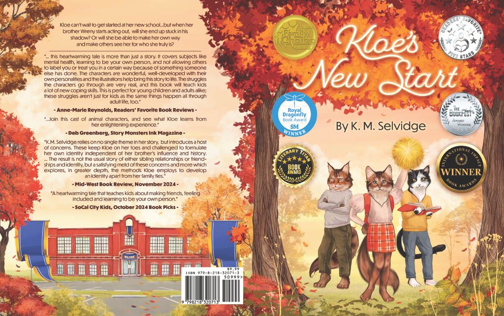 KM Selvidge: Author Advocating for Mental Health Awareness Through Children’s Books