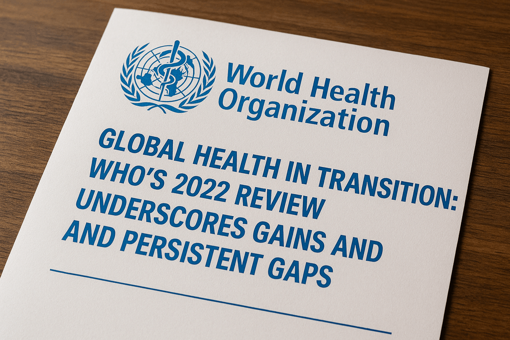 Global Health in Transition: WHO’s 2022 Review Underscores Gains and Persistent Gaps
