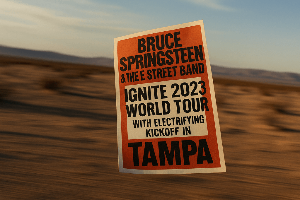 Bruce Springsteen and the E Street Band Ignite 2023 World Tour with Electrifying Kickoff in Tampa