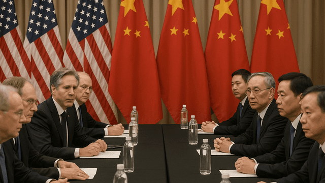 U.S. and China Hold High-Stakes Trade Talks Amid Rising Tensions
