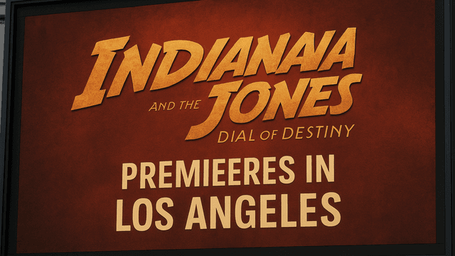 ‘Indiana Jones and the Dial of Destiny’ Premieres in Los Angeles, Marks Heroic Return of a Cinematic Legend