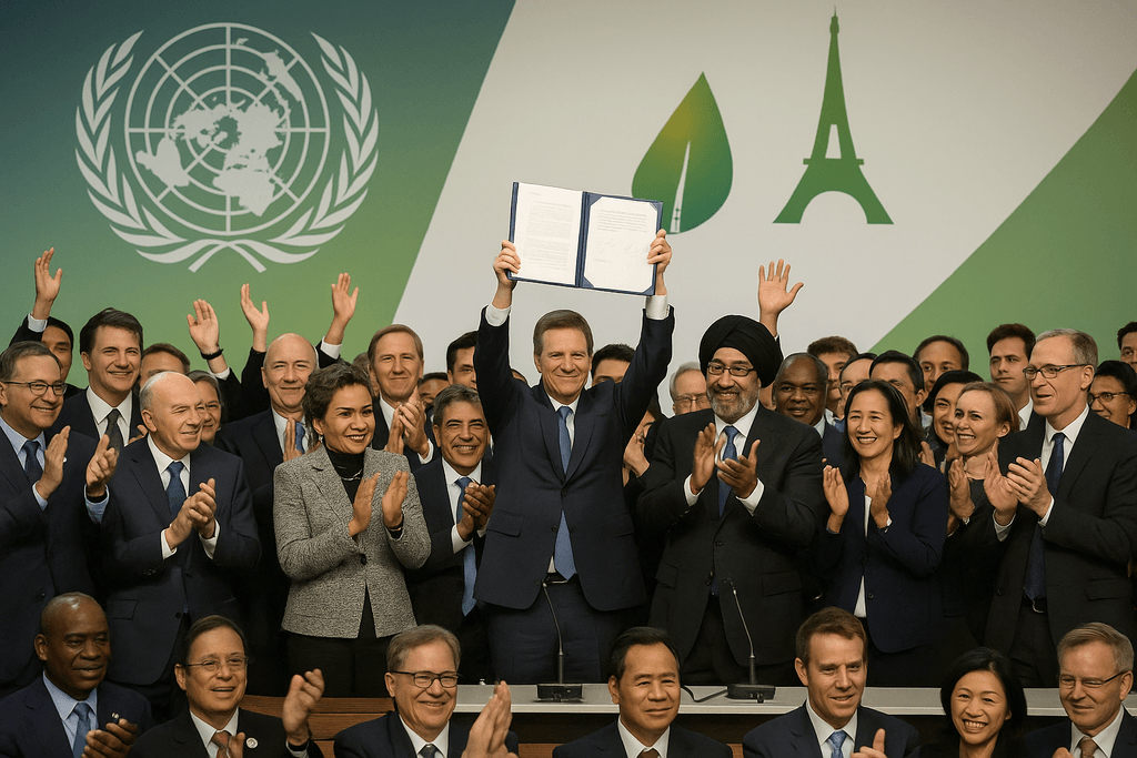 Global Cooperation Drives Historic Climate Agreement: UN Summit Concludes in Paris
