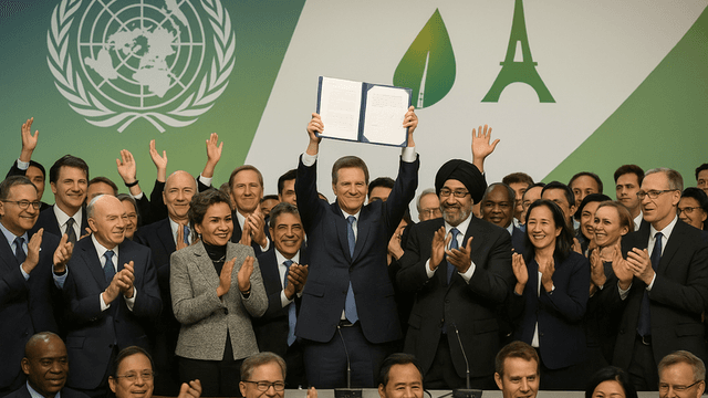 Global Cooperation Drives Historic Climate Agreement: UN Summit Concludes in Paris