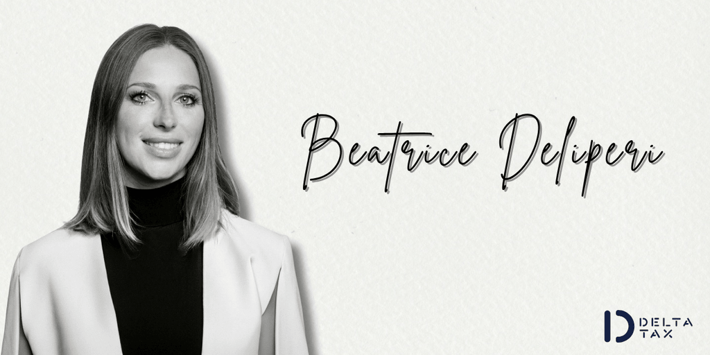 Beatrice Deliperi, Founder and CEO of Deltatax, leading global financial advisory and innovative tax solutions for U.S. and international clients.