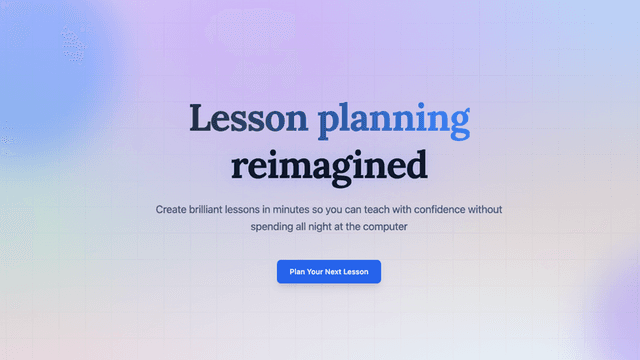 Lesson Maker Pro: AI-powered tool simplifying lesson planning for educators, saving time while enhancing lesson quality.
