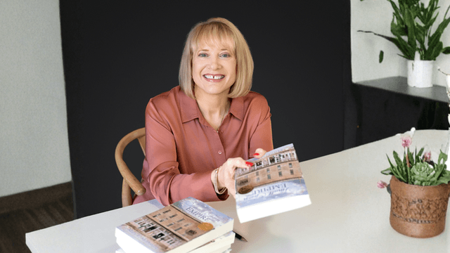 "Author Mary E. McDonald promotes her book 'Small Town Doctors' exploring family, faith, and legacy in Mississippi."