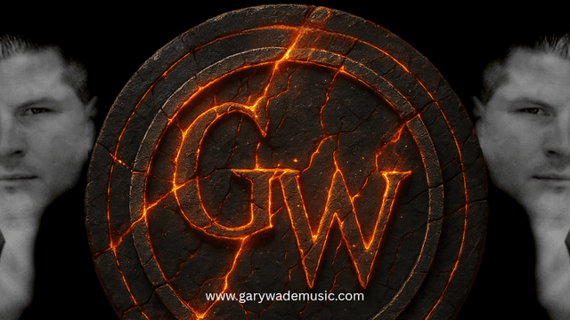 Gary Wade, independent pop-country artist, with his logo and website, representing his music brand and authenticity.