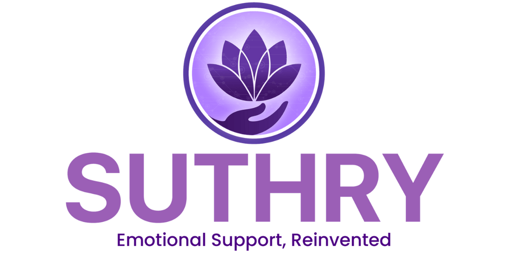 Suthry is an AI-powered emotional wellness app offering personalized, 24/7 support, fostering mental health growth, privacy, and affordability.