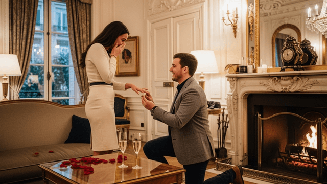 "Matthieu Sauleek, founder of OuiLove Paris, creating personalized, unforgettable proposal experiences in Paris and beyond for couples worldwide."