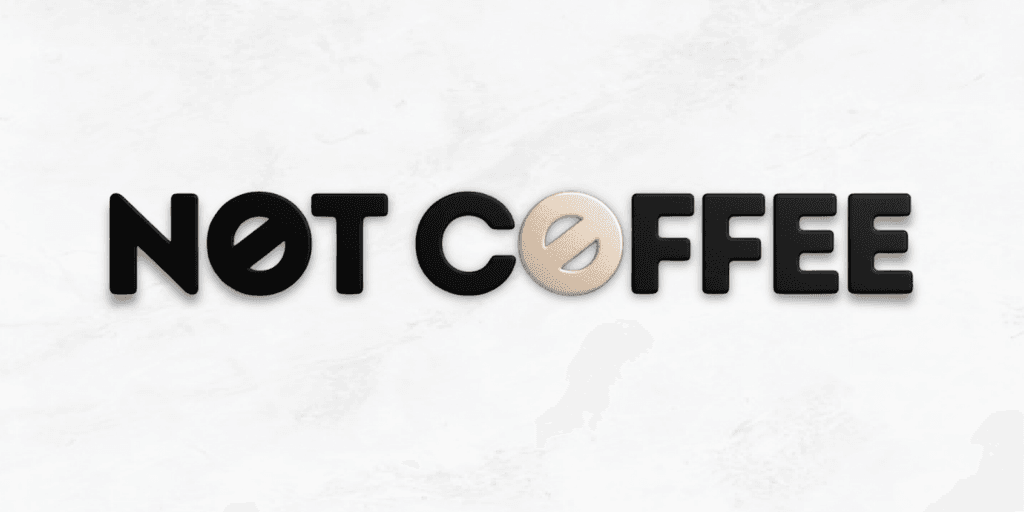 Sila Gatti, founder of Not Coffee, holding a cup of her caffeine-free alternative, reflecting the brand’s health-conscious mission.