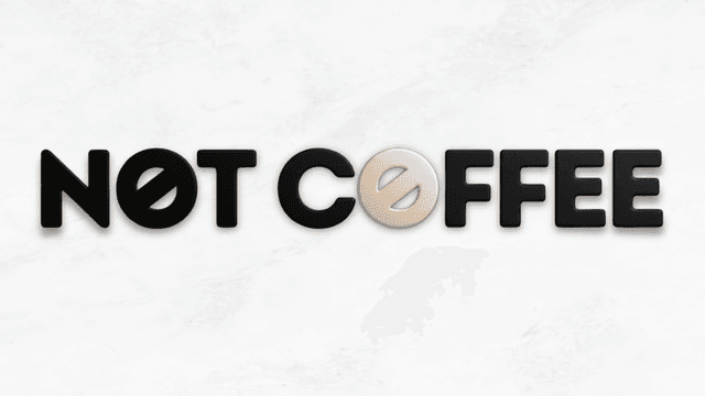 Sila Gatti, founder of Not Coffee, holding a cup of her caffeine-free alternative, reflecting the brand’s health-conscious mission.