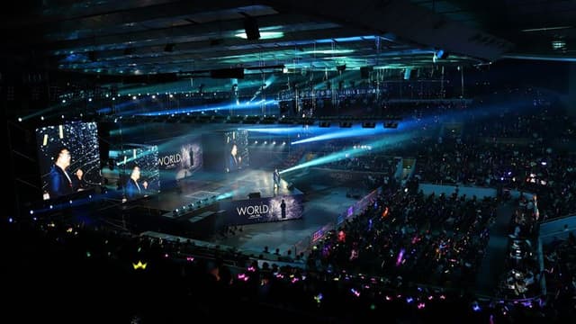 Stray Kids Perform at Citi Field as Part of World Tour