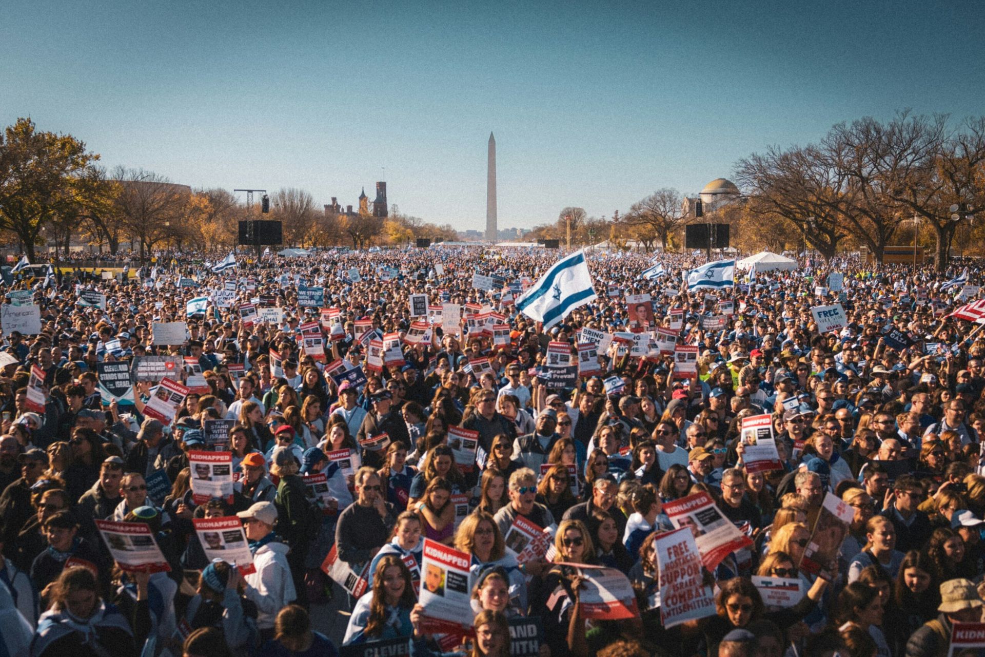 Protests Erupt in Washington, D.C., Over Netanyahu’s U.S. Visit