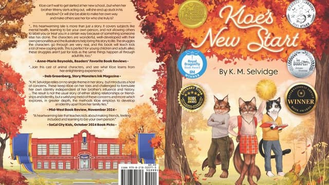 KM Selvidge: Author Advocating for Mental Health Awareness Through Children’s Books