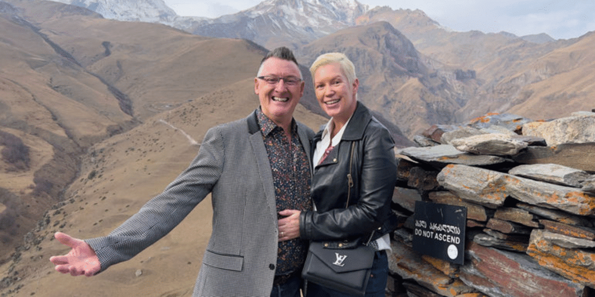 Wayne and Sally Schmidt, digital nomads and founders of Travel Dine Stay, embrace their adventurous lifestyle while consulting remotely.