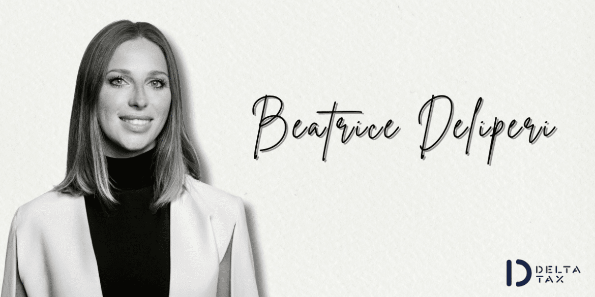 Beatrice Deliperi, Founder and CEO of Deltatax, leading global financial advisory and innovative tax solutions for U.S. and international clients.