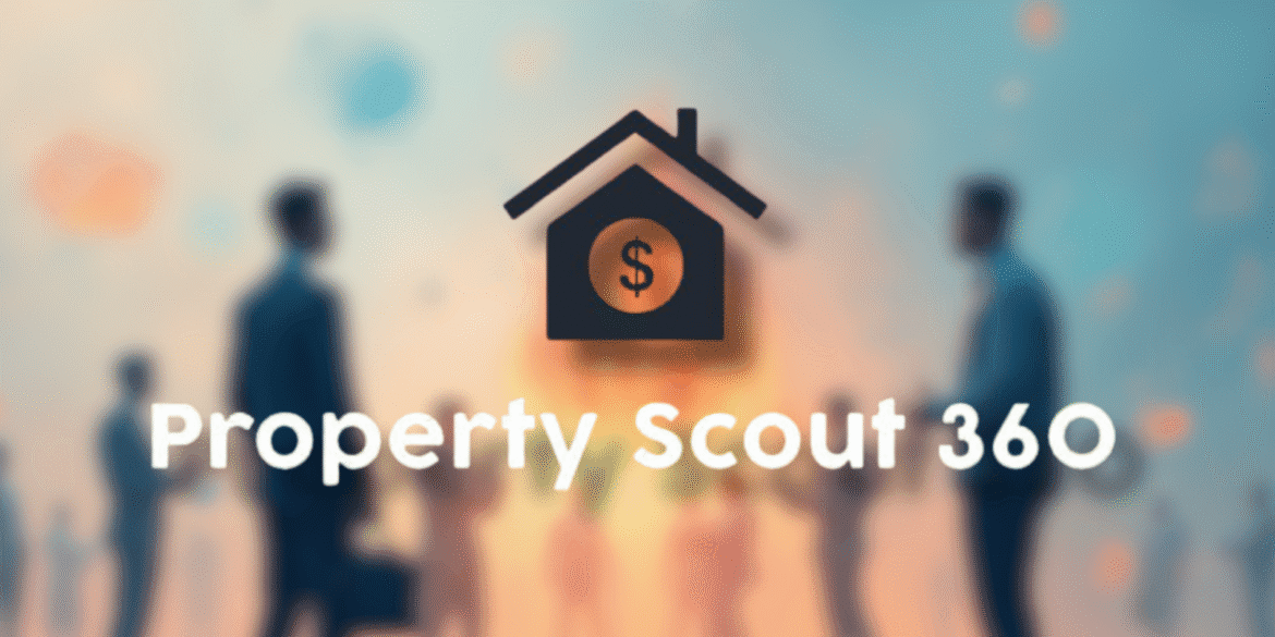 ."Property Scout 360 logo showcasing affordable, professional-grade real estate analysis tools empowering everyday investors to make informed decisions."