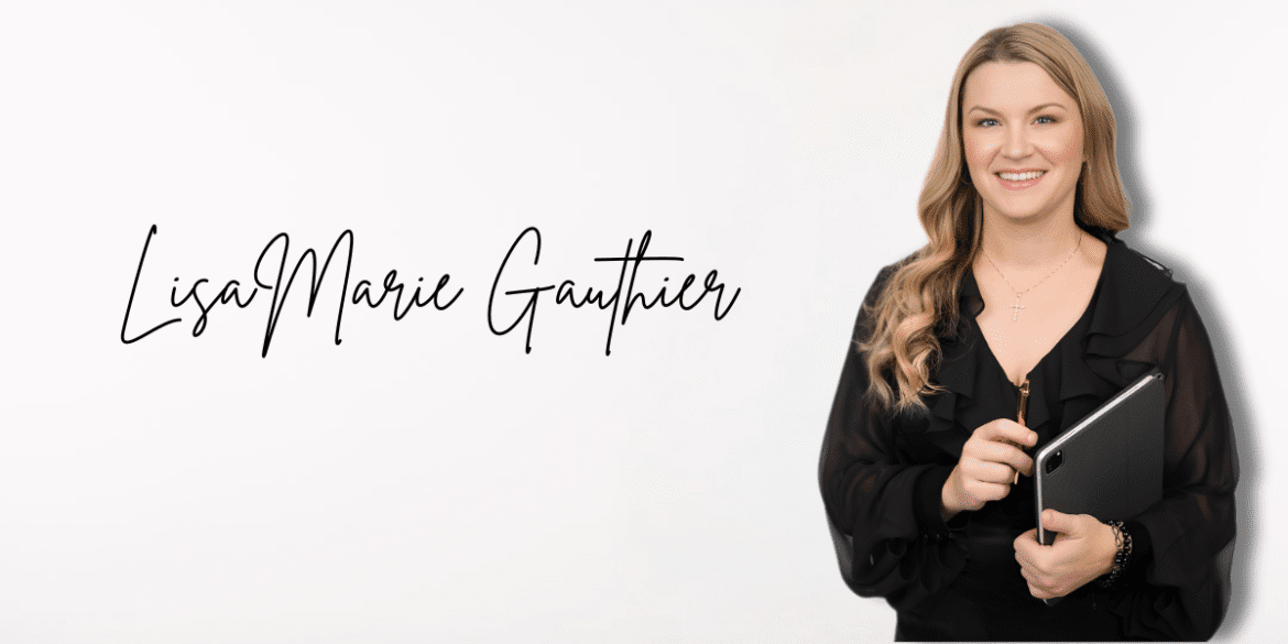 LisaMarie Gauthier, transformational leadership coach, empowers clients to lead from alignment, combining strategy, science, and spirit.