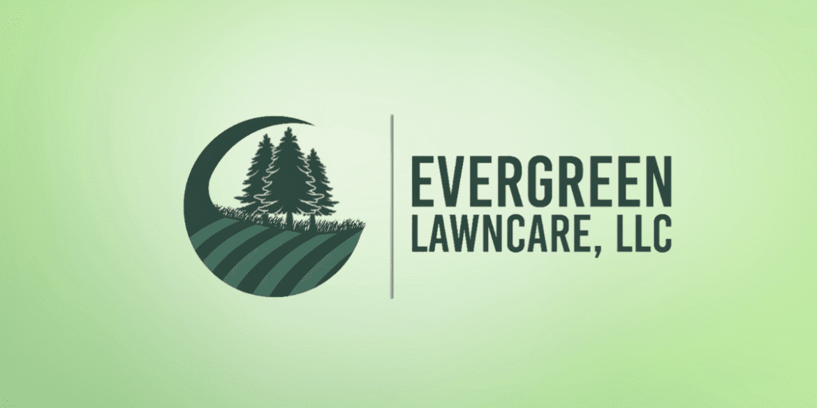 "Evergreen Lawn Care logo representing professional landscaping and property maintenance services focused on enhancing curb appeal and functionality."