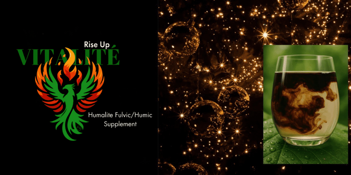 "Nicole Chérie, co-founder of Nutrinect and Vitalité, promoting wellness through Humalite products that enhance health and soil sustainability."