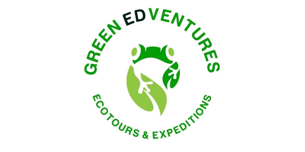 Green Edventures logo: Eco-tours and expeditions focused on conservation, education, and empowering women in nature.