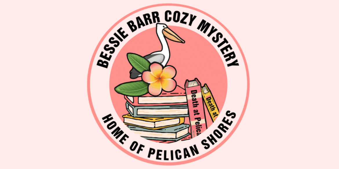 Bessie Barr author brand showcases cozy mystery novels blending humor, suspense, and small-town charm, engaging readers with immersive storytelling and strong characters